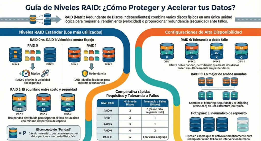 Guis de Niveles RAID